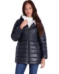 Steve Madden - Cozy Lined Glacier Shield Cozy Quilted Glacier Shield Coat - Lyst