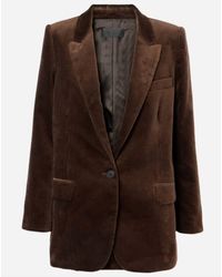 Nili Lotan - Diane Cotton Corduroy Blazer - Lyst