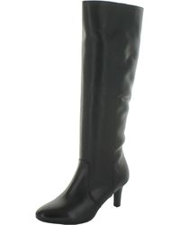 Lauren by Ralph Lauren - Caelynn Leather Tall Knee-high Boots - Lyst