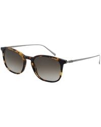Ferragamo - Sunglasses Rectangle Full Rim, Dark Havana Frame And Gradient Lens Sf2846Scp219 - Lyst
