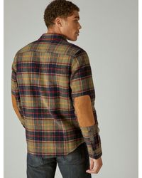 Lucky Brand - Wool Blend Utility Long Sleeve Over-shirt - Lyst