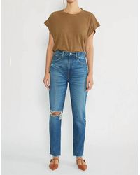 eTica - Marcella High Rise Slim Cedar Breaks Jeans - Lyst