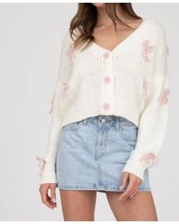 Blu Pepper - Tie The Knot Cardigan - Lyst