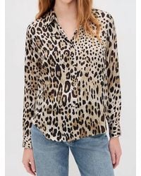 MISA Los Angles - Celine Long Sleeve Top - Lyst