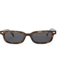 Rhude - Tortoise Tobac Frames Sunglasses - Lyst