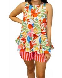 Fate - Print Flared Top - Lyst