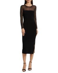 Rails - Luz Sheer Yoke Dress - Lyst