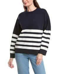English Factory - Stripe Round Neck Sweater - Lyst