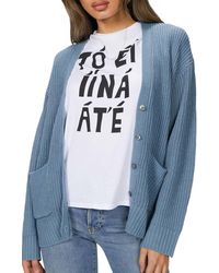6397 - Ribbed Kurt Cardigan - Lyst