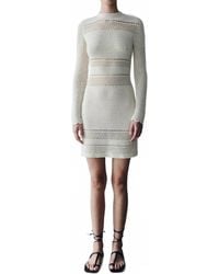 Escvdo - Nauta Crochet Mini Dress - Lyst