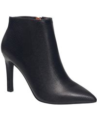 French Connection - Ally Faux Leather Booties - Lyst