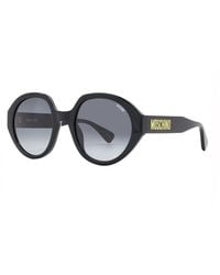 Moschino - Sunglasses Round Full Rim, Frame And Dark Gradient Lens Mos126/S08079O - Lyst