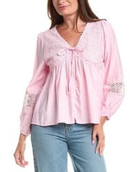 ANNA KAY - Raja Lace Blouse - Lyst