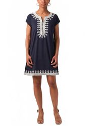 Calypso St. Barth - Rowena Tunic Dress - Lyst