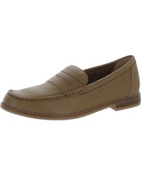 Hush Puppies - Wren Loafer Leather Round Toe Loafers - Lyst