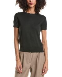 Theory - Basic Wool T-Shirt - Lyst