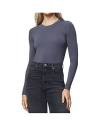 Splendid - Bamboo Long Sleeve Tee - Lyst