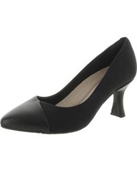 Clarks - Leather Pointed Toe Pumps - Lyst