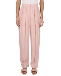 Stella McCartney - Soft Pants With Hook And Eye Closure - Lyst