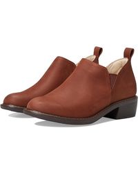 Alegria - Merle Boots Leather Slip On Block Heel Shoes Khd1527 - Lyst