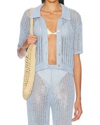 La Porte - Ophelia Knit Shirt - Lyst
