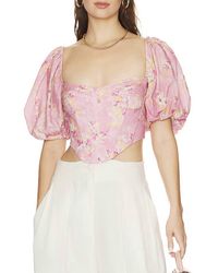 Bardot - Kiah Corset Top - Lyst