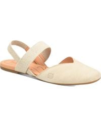 Born - Coco Leather Slip On Flats - Lyst