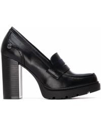Refresh - Casual Heeled Loafer - Lyst