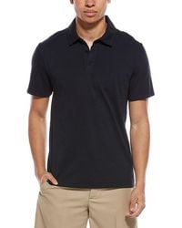 Vince - Garment Dye Polo Shirt - Lyst