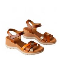 Eric Michael - Lyla Wedge Sandal - Lyst