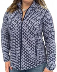 Lulu-B - Loop Long Sleeve Zip Jacket - Lyst