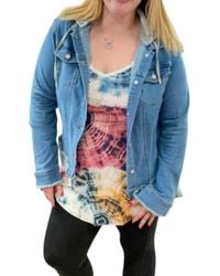 White Birch - Denim Jacket - Lyst