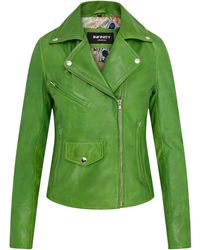 Infinity Leather - Vintage Classic Brando Biker Leather Jacket - Lyst