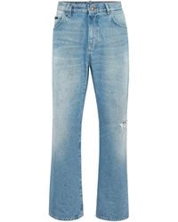 Philipp Plein - Denim Trousers Beach Boy Fit 5 Pockets Signature - Lyst