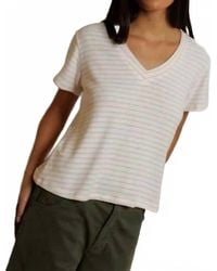 PERFECTWHITETEE - Elliot Brushed V-Neck Tee - Lyst