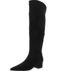 Nine West - Cushioned Footbed Faux Suede Over-The-Knee Boots - Lyst