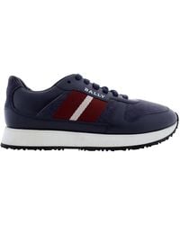 Bally - Sprinter Leather Low-Top Sneakers, Brand Size 5 Us - Lyst