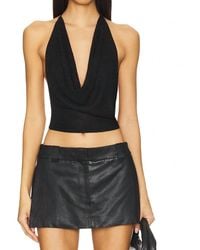 superdown - Rubie Cowl Neck Top - Lyst