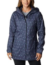 Columbia - Splash A Little Ii Jacket Polka Dot Full Zip Hooded Ups685 - Lyst