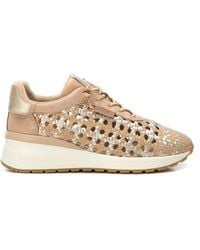 Xti - Carmela Leather Braided Sneakers By - Lyst