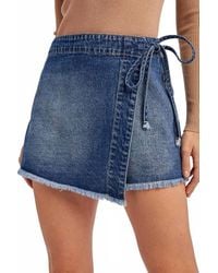 Bluivy - Taylor Denim Skort - Lyst