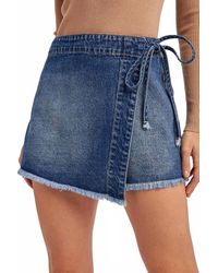 Bluivy - Taylor Denim Skort - Lyst