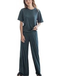 Things Between - Modal Oversized Tee And Relaxed Fit Pants Lounge Set - Lyst