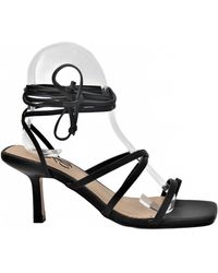 Exe' - Cindy 672 Low Heel Strap Sandal - Lyst