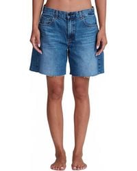 ASKK NY - Sloop Relaxed Jean Short - Lyst