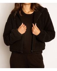 Pj Salvage - Let's Get Cozy Hooded Zip-Up Jacket - Lyst