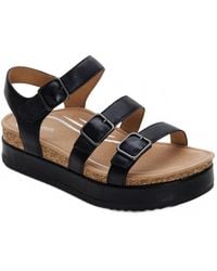 Aetrex - Aria Arch Support Platform Sandal - Lyst