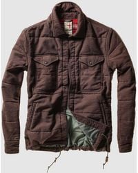 Relwen - Moleskin Snap Cpo Jacket - Lyst