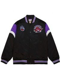 Mitchell & Ness - Nba Toronto Raptors Heavyweight Satin Jacket - Lyst