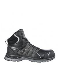 PUMA - Velocity 2.0 Mid Top Mesh Leather Comfort Sneaker - Lyst